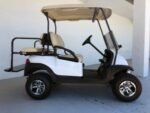 WHITE 4 INCH LIFTED CLUB CAR GOLF CART ECONOMY FOR SALE