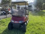 NEW 2023 E-Z-GO FREEDOM RXV ELITE LITHIUM INFERNO RED FOR SALE