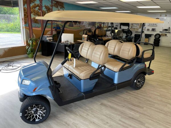 2022 CLUB CAR ONWARD 6 PASSENGER GAS, USED GOLF CARTS FOR SALE