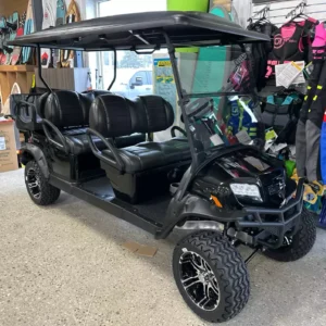 NEW 2024 CLUB CAR GOLF CARTS ALL ONWARD 6 PASSENGER LIFTED GAS FOR SALE