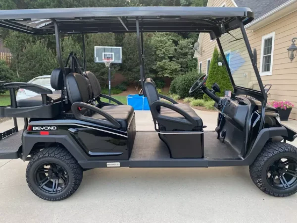 USED 2023 BINTELLI RECREATION/UTILITY BEYOND 6PR LIFTED STREET LEGAL GOLF CART FOR SALE