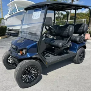 NEW 2024 E-Z-GO GOLF CARTS ALL LIBERTY LSV ELITE LITHIUM PATRIOT BLUE FOR SALE