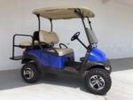 BLUE 4 INCH LIFTED CLUB CAR GOLF CART FOR SALE