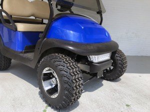 BLUE 4 INCH LIFTED CLUB CAR GOLF CART FOR SALE