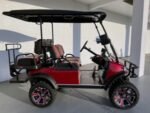 CANDY APPLE FORESTER EVOLUTION GOLF CART FOR SALE
