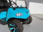 TEAL BLUE EVOLUTION CLASSIC 4 PRO GOLF CART FOR SALE
