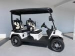 WHITE EVOLUTION D5 RANGER LITHIUM GOLF CART FORWARD FACING FOR SALE